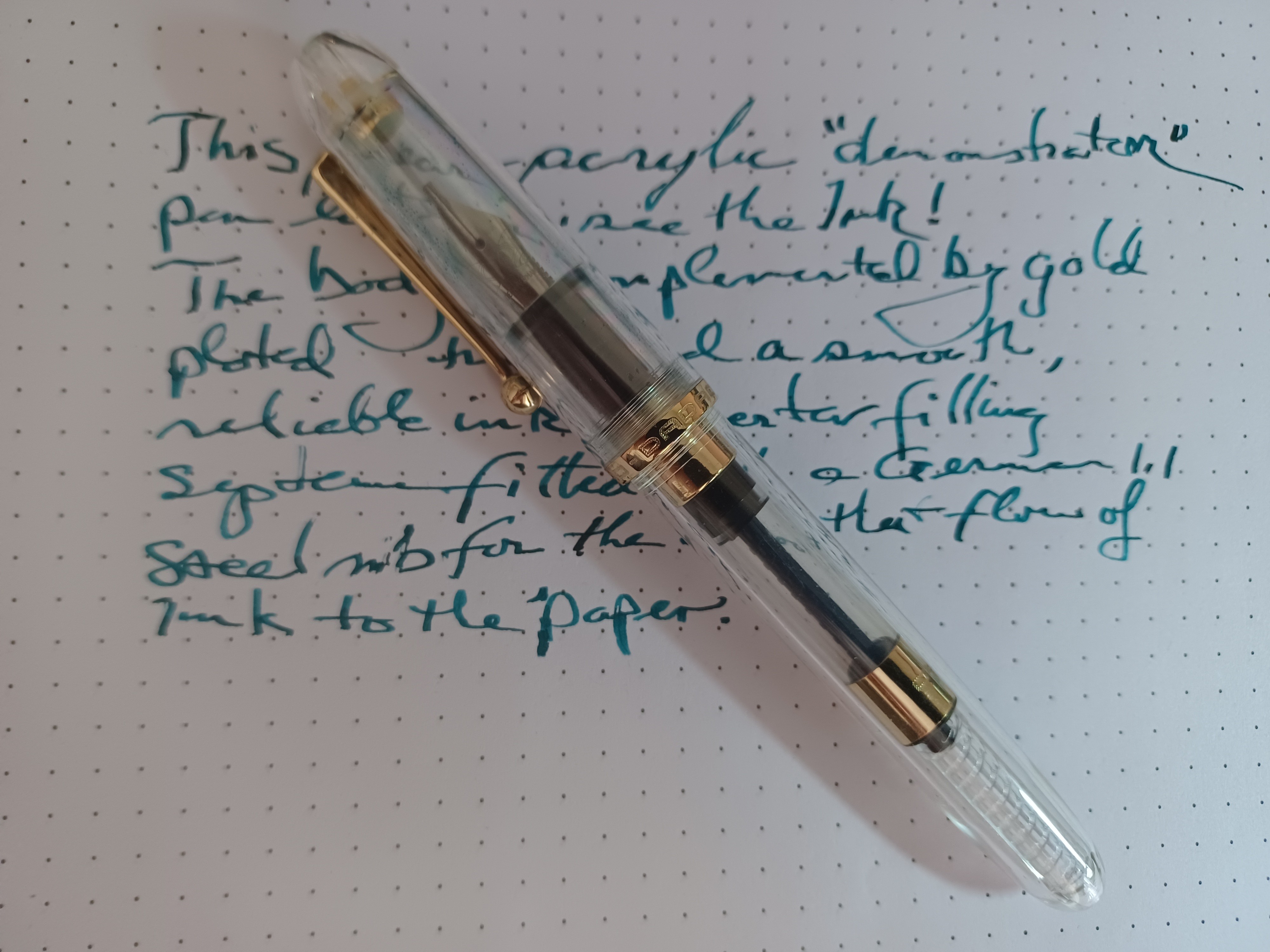 Clear Demonstrator Pen View 2